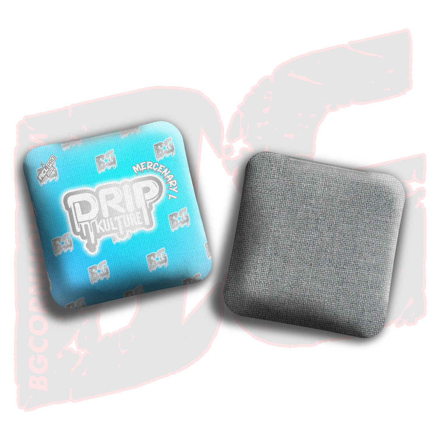 2026 Multiple Bag Models - DK x BG "Repeat" - ACL Pro Stamped Cornhole Bags - Set of 4 Bags