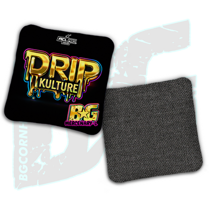 2026 Multiple Bag Models - DK x BG "Metallic" - ACL Pro Stamped Cornhole Bags - Set of 4 Bags