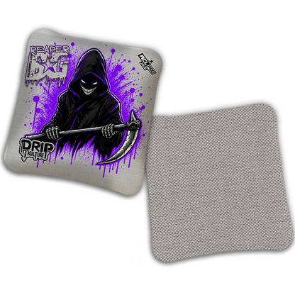 2026 REAPER - DK x BG "Evil Grin" - ACL Pro Stamped Cornhole Bags - Set of 4 Bags