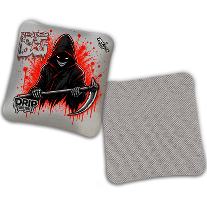 2026 REAPER - DK x BG "Evil Grin" - ACL Pro Stamped Cornhole Bags - Set of 4 Bags