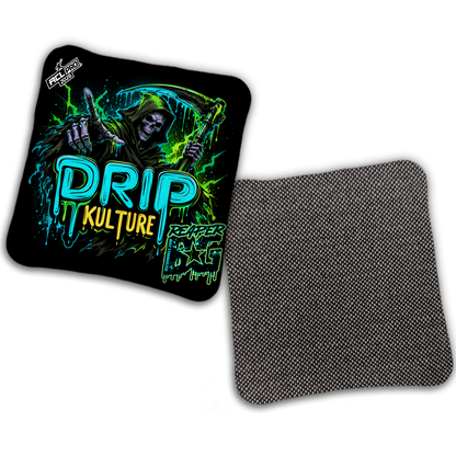 2026 Reaper - DK x BG "Splatter" - ACL Pro Stamped Cornhole Bags - Set of 4 Bags