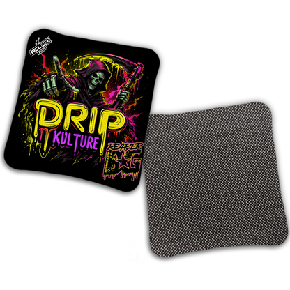 2026 Reaper - DK x BG "Splatter" - ACL Pro Stamped Cornhole Bags - Set of 4 Bags