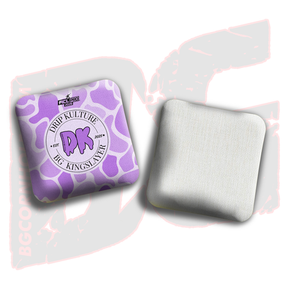 2026 Multiple Bag Models - DK x BG "Old School Camo" - ACL Pro Stamped Cornhole Bags - Set of 4 Bags