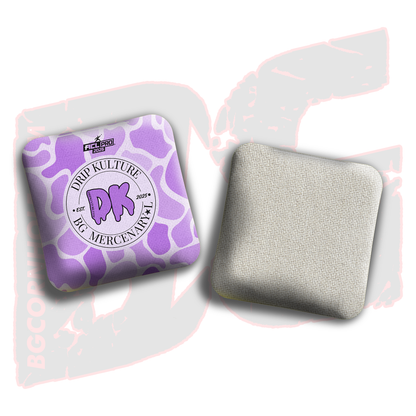 2026 Multiple Bag Models - DK x BG "Old School Camo" - ACL Pro Stamped Cornhole Bags - Set of 4 Bags