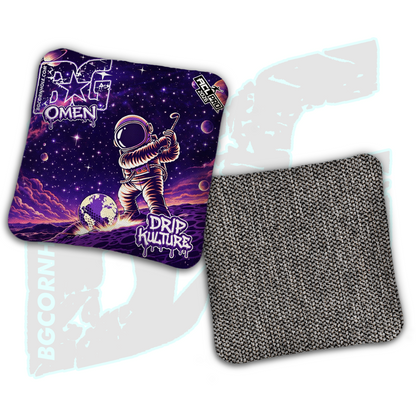 2026 Multiple Bag Models - DK x BG "Astro Golfer" - ACL Pro Stamped Cornhole Bags - Set of 4 Bags
