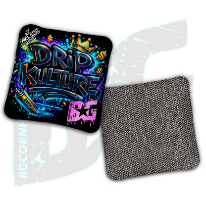 2026 Multiple Bag Models - DK x BG "Graffiti King" - ACL Pro Stamped Cornhole Bags - Set of 4 Bags