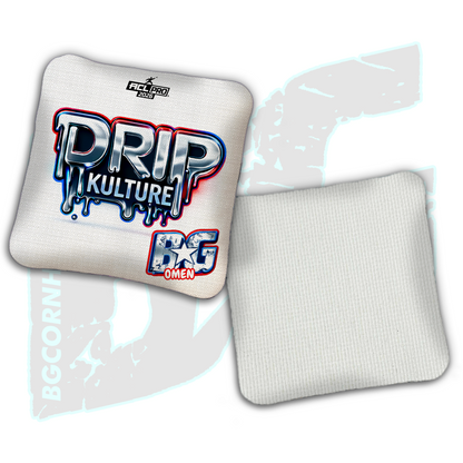 2026 Multiple Bag Models - DK x BG "Metallic" - ACL Pro Stamped Cornhole Bags - Set of 4 Bags
