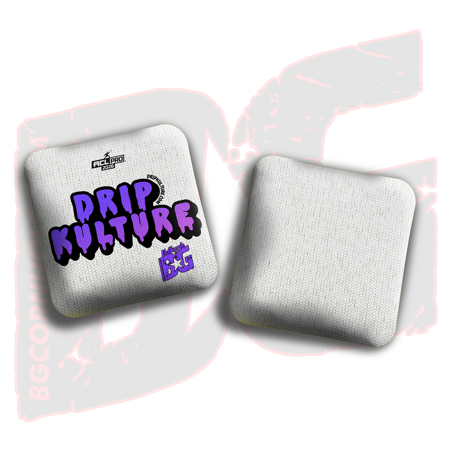 2026 Multiple Bag Models - DK x BG "DK Gradient" - ACL Pro Stamped Cornhole Bags - Set of 4 Bags