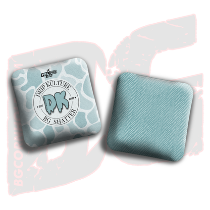 2026 SHATTER - DK x BG "Old School Camo" - ACL Pro Stamped Cornhole Bags - Set of 4 Bags