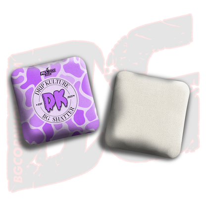 2026 SHATTER - DK x BG "Old School Camo" - ACL Pro Stamped Cornhole Bags - Set of 4 Bags