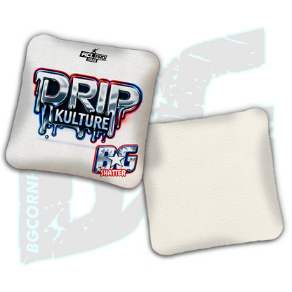 2026 Multiple Bag Models - DK x BG "Metallic" - ACL Pro Stamped Cornhole Bags - Set of 4 Bags