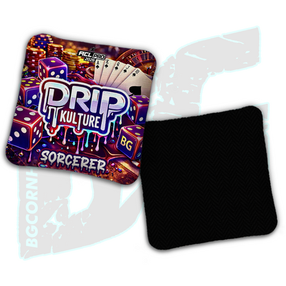 2026 Multiple Bag Models - DK x BG "Jackpot" - ACL Pro Stamped Cornhole Bags - Set of 4 Bags