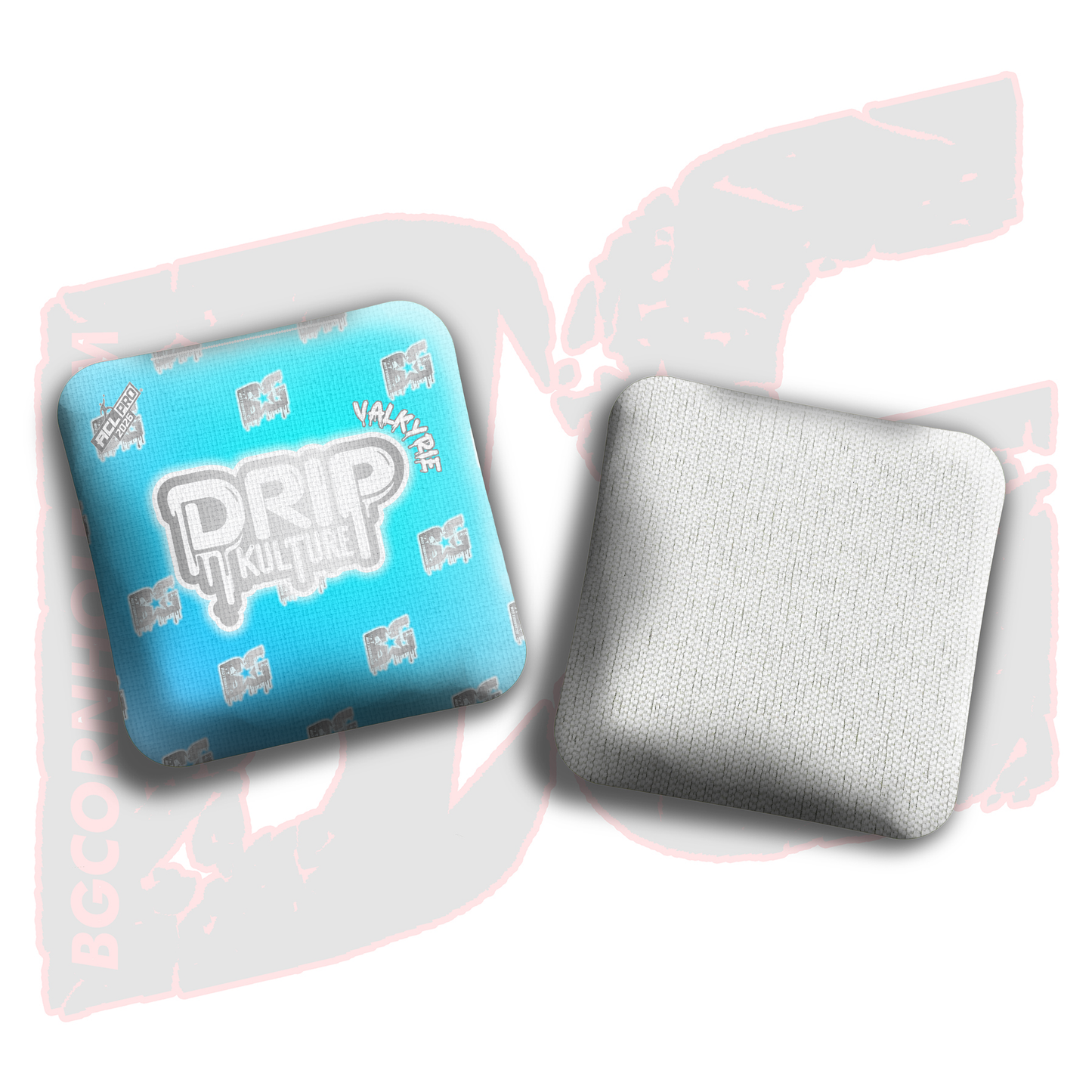 2026 Multiple Bag Models - DK x BG "Repeat" - ACL Pro Stamped Cornhole Bags - Set of 4 Bags