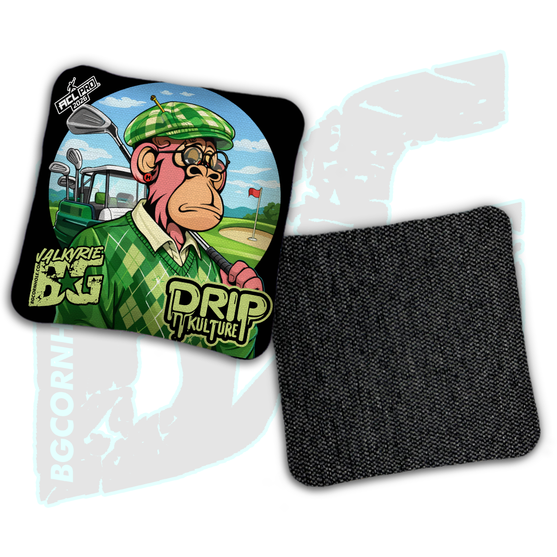 2026 Multiple Bag Models - DK x BG "Birdie" - ACL Pro Stamped Cornhole Bags - Set of 4 Bags