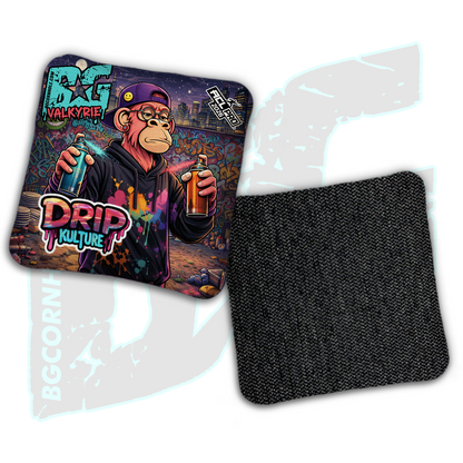 2026 Multiple Bag Models - DK x BG "Street Art" - ACL Pro Stamped Cornhole Bags - Set of 4 Bags