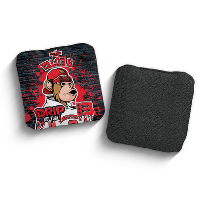 2026 Brotherhood Cornhole Valor Drip Kulture Collaboration ACL Pro Stamped Cornhole Bags