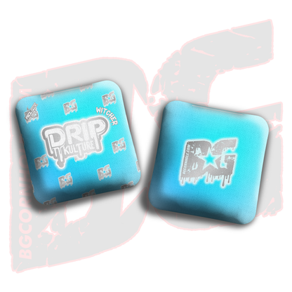 2026 Multiple Bag Models - DK x BG "Repeat" - ACL Pro Stamped Cornhole Bags - Set of 4 Bags