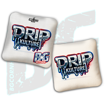 2026 Multiple Bag Models - DK x BG "Metallic" - ACL Pro Stamped Cornhole Bags - Set of 4 Bags