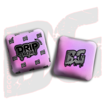 2026 Multiple Bag Models - DK x BG "Repeat" - ACL Pro Stamped Cornhole Bags - Set of 4 Bags