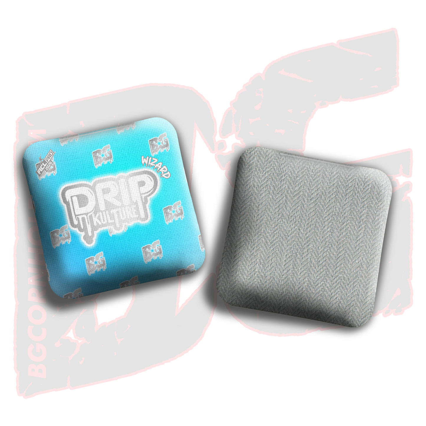 2026 Multiple Bag Models - DK x BG "Repeat" - ACL Pro Stamped Cornhole Bags - Set of 4 Bags