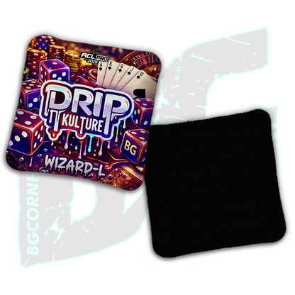 2026 Multiple Bag Models - DK x BG "Jackpot" - ACL Pro Stamped Cornhole Bags - Set of 4 Bags
