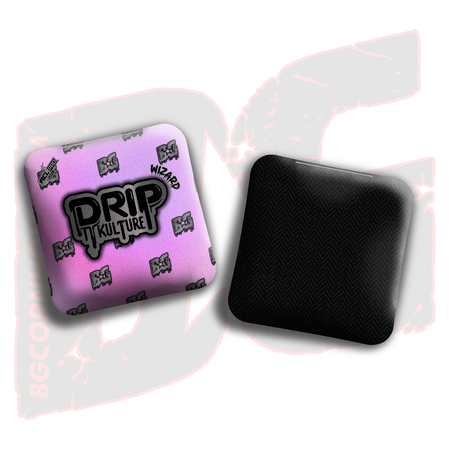 2026 Multiple Bag Models - DK x BG "Repeat" - ACL Pro Stamped Cornhole Bags - Set of 4 Bags