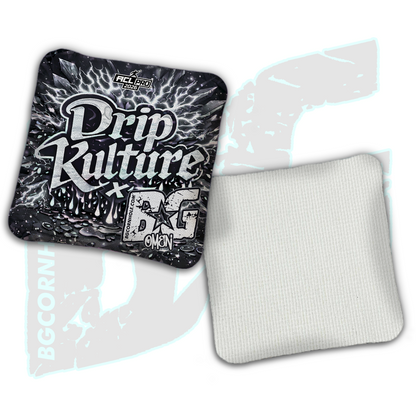 2026 Multiple Bag Models - DK x BG "Aftershock" - ACL Pro Stamped Cornhole Bags - Set of 4 Bags