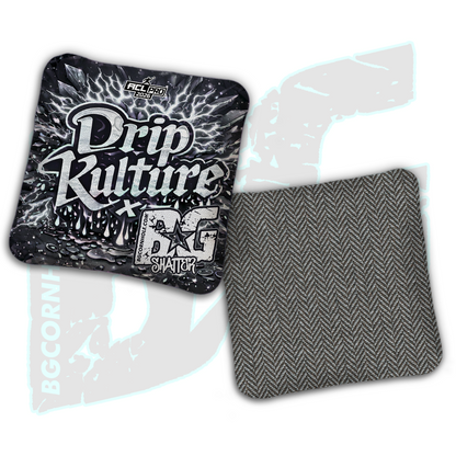 2026 Multiple Bag Models - DK x BG "Aftershock" - ACL Pro Stamped Cornhole Bags - Set of 4 Bags