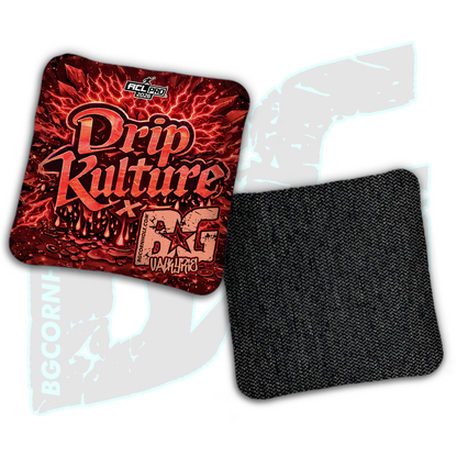 2026 Multiple Bag Models - DK x BG "Aftershock" - ACL Pro Stamped Cornhole Bags - Set of 4 Bags